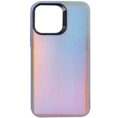 TPU+PC чохол Magic glow with protective edge для Apple iPhone 14 Pro (6.1"), Pink / Purple