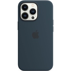 Чохол Silicone Case Full Protective (AA) для Apple iPhone 13 Pro (6.1 "), Синий / Abyss Blue
