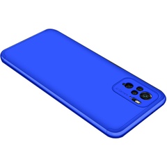 Пластикова накладка GKK LikGus 360 градусів (opp) для Xiaomi Redmi Note 10 / Note 10s, Синій