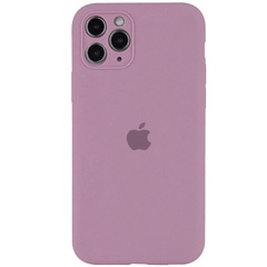 Чехол Silicone Case Full Camera Protective (AA) для Apple iPhone 12 Pro Max (6.7") Лиловый / Lilac Pride
