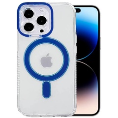 TPU чехол ColorCam with Magnetic Safe для Apple iPhone 14 Pro Max (6.7") Синий