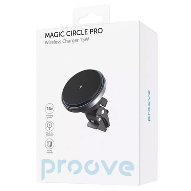Автодержатель с БЗУ Proove Magic Circle Pro 15W Black