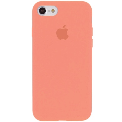 Чехол Silicone Case Full Protective (AA) для Apple iPhone 7 / 8 / SE (2020) (4.7") Розовый / Flamingo
