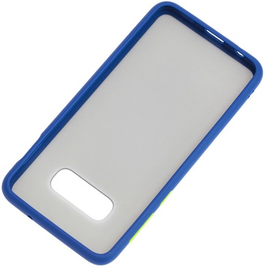 TPU+PC чохол LikGus Maxshield для Samsung Galaxy S10 +, Синій