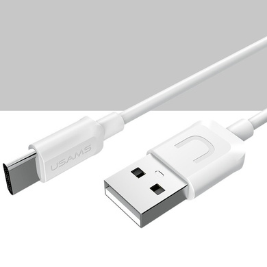 Дата кабель USAMS US-SJ099 USB to Type-C (1m) Белый