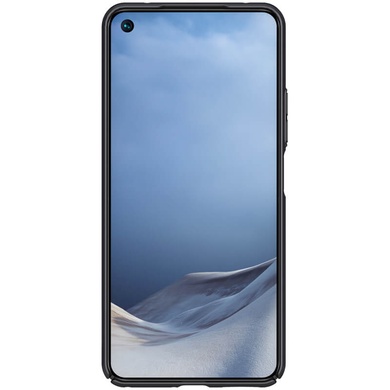 Карбонова накладка Nillkin Camshield (шторка на камеру) для Xiaomi Mi 11 Lite, Чорний / Black