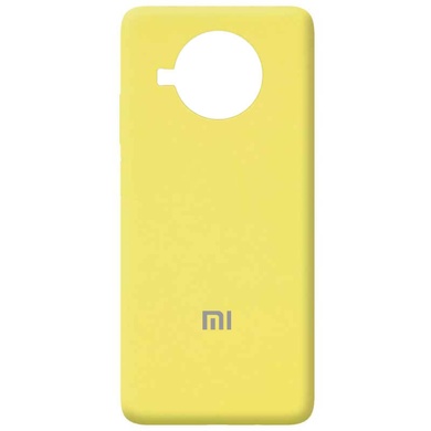 Чохол Silicone Cover Full Protective (AA) для Xiaomi Mi 10T Lite / Redmi Note 9 Pro 5G, Жовтий / Yellow