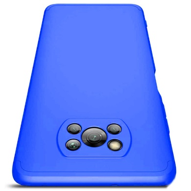 Пластикова накладка GKK LikGus 360 градусів (opp) для Xiaomi Poco X3 NFC / Poco X3 Pro, Синій