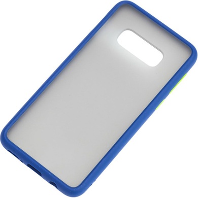 TPU+PC чохол LikGus Maxshield для Samsung Galaxy S10 +, Синій