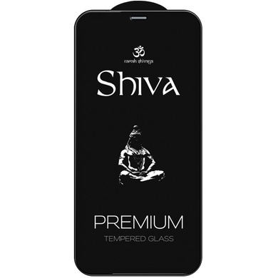 Защитное стекло Shiva (Full Cover) для Apple iPhone 12 Pro / 12 (6.1") Черный