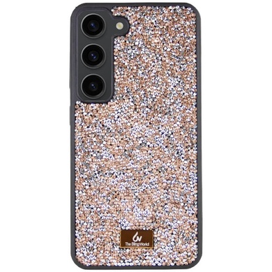 TPU чохол Bling World Rock Diamond для Samsung Galaxy S23, Рожевий