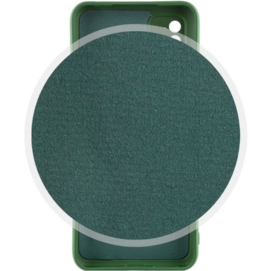 Чохол Silicone Cover Lakshmi Full Camera (A) для Xiaomi Redmi A1 / A2, Зелений / Dark Green