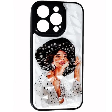 TPU+PC чехол Prisma Ladies для Apple iPhone 14 Pro Max (6.7") Girl in a hat