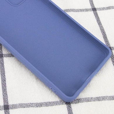 Силиконовый чехол Candy Full Camera для Xiaomi Poco X5 5G / Note 12 5G Голубой / Mist blue