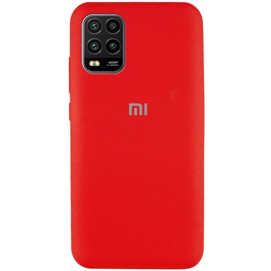 Чохол Silicone Cover Full Protective (AA) для Xiaomi Mi 10 Lite, Червоний / Red