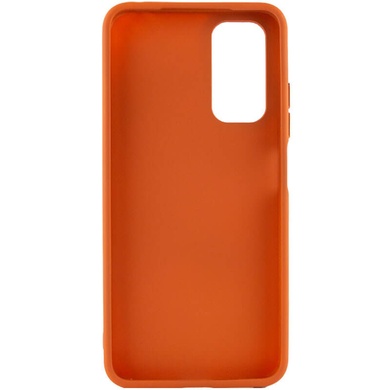 TPU чохол Bonbon Metal Style для Samsung Galaxy A52 4G / A52 5G / A52s, Оранжевый / Papaya