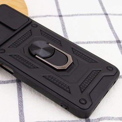 Ударопрочный чехол Camshield Serge Ring для Oppo A76 4G Черный
