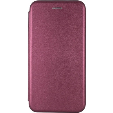 Кожаный чехол (книжка) Classy для Samsung Galaxy A31 Бордовый