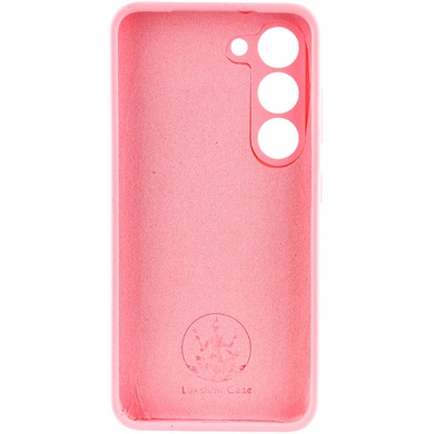 Чохол Silicone Cover Lakshmi Full Camera (AAA) для Samsung Galaxy S23+, Рожевий / Light pink