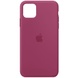 Чехол Silicone Case Full Protective (AA) для Apple iPhone 11 Pro Max (6.5") Малиновый / Pomegranate