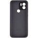 Чехол Silicone Cover Full Camera (AA) для Xiaomi Redmi A1+ / A2+ Черный / Black