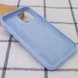 Чохол Silicone Case Full Protective (AA) для Apple iPhone 15 Pro (6.1"), Блакитний / Lilac Blue