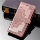 Кожаный чехол (книжка) Art Case с визитницей для Realme 6 Pro Розовый