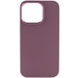 TPU чехол Bonbon Metal Style для Apple iPhone 14 Pro (6.1") Бордовый / Plum