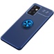 TPU чохол Deen ColorRing під магнітний утримувач (opp) для Samsung Galaxy A13 4G, Синий / Синий