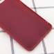 Силиконовый чехол Candy для Xiaomi Redmi Note 11 (Global) / Note 11S Бордовый