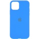 Чехол Silicone Case Full Protective (AA) для Apple iPhone 11 Pro Max (6.5") Голубой / Blue