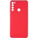 Силиконовый чехол Candy Full Camera для Xiaomi Redmi Note 8 Красный / Red