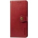 Кожаный чехол книжка GETMAN Gallant (PU) для Xiaomi Redmi Note 10 Pro / 10 Pro Max Красный