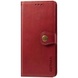 Кожаный чехол книжка GETMAN Gallant (PU) для Xiaomi Redmi Note 9 / Redmi 10X Красный