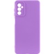 Чохол Silicone Cover Lakshmi Full Camera (AAA) для Samsung Galaxy A24 4G, Фіолетовий / Amethyst