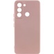 Чохол Silicone Cover Lakshmi Full Camera (AAA) для TECNO Spark 8C, Рожевий / Pink Sand