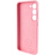 Чехол Silicone Cover Lakshmi Full Camera (AAA) для Samsung Galaxy S23+ Розовый / Light pink