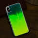 Неоновый чехол Neon Sand glow in the dark для Apple iPhone XS Max (6.5") Голубой