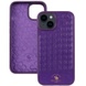 Шкіряний чохол Polo Santa Barbara для Apple iPhone 14 (6.1"), Purple