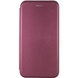 Кожаный чехол (книжка) Classy для Samsung Galaxy S20 FE Бордовый