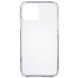 TPU чохол GETMAN Clear 1,0 mm для Apple iPhone 14 (6.1"), Безбарвний (прозорий)