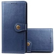 Шкіряний чохол книжка GETMAN Gallant (PU) для Samsung Galaxy S21 FE, Синій