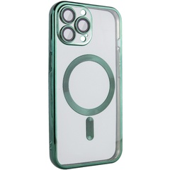 TPU чохол Fibra Chrome with MagSafe для Apple iPhone 15 Pro (6.1"), Green