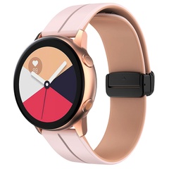 Силиконовый ремешок Classy для Smart Watch 20mm Pink / Beige