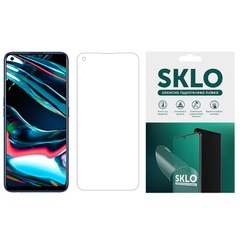 Защитная гидрогелевая пленка SKLO (экран) для Realme C11 (2021) Прозрачный