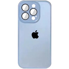 Чохол TPU+Glass Sapphire Midnight для Apple iPhone 12 (6.1"), Блакитний / Blue