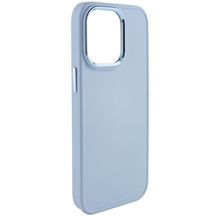 TPU чохол Bonbon Metal Style для Apple iPhone 14 Pro (6.1"), Блакитний / Mist blue