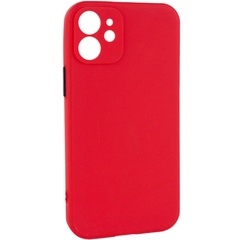 Чехол TPU Square Full Camera для Apple iPhone 12 mini (5.4") Красный