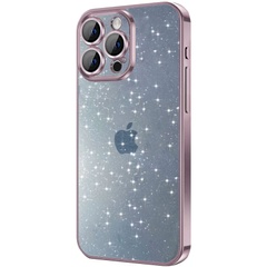 Чехол TPU+PC Glittershine для Apple iPhone 15 Pro (6.1") Rose Gold