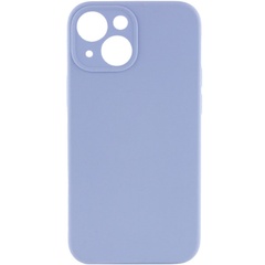 Чохол Silicone Case Full Camera Protective (AA) NO LOGO для Apple iPhone 15 Plus (6.7"), Блакитний / Lilac Blue